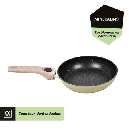 Pelle à Riz En Bois De Hêtre – Ustensile De Cuisine Antiadhésif Pour Riz, Omelettes, Crêpes – Longueur 20,5 Cm - 5