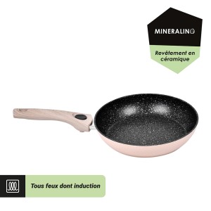 poêle vanille en céramique Mineralino de Durandal