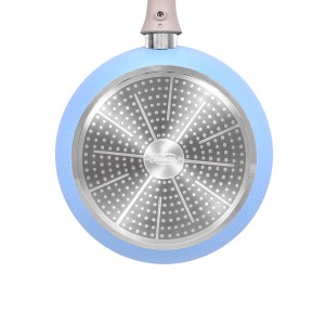 poêle pastel 28 cm compatible induction