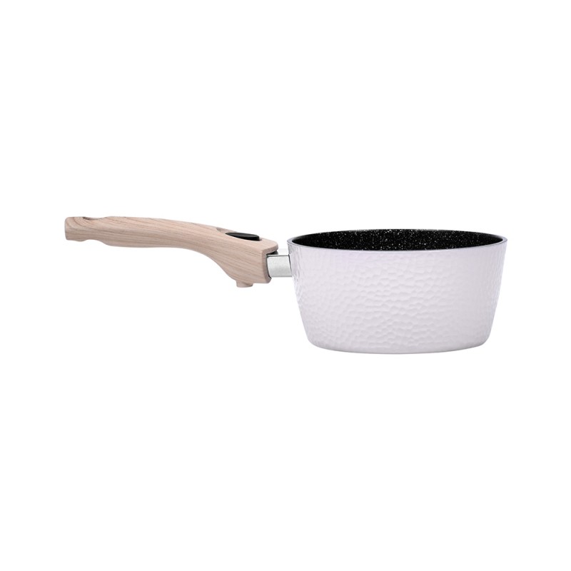 Set De 3 Casseroles Redchef Céramique - Poignées Amovibles - Compatible Induction & Four