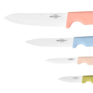 Lot de 4 couteaux céramique de cuisine Durandal Lot de 4 couteaux céramique de cuisine Durandal