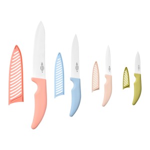 Couteaux en céramique Équilibre - 4 tailles pour découper tous aliments Couteaux en céramique Équilibre - 4 tailles pour découper tous aliments