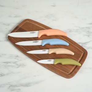 Set 4 couteaux de cuisine lame céramique Set 4 couteaux de cuisine lame céramique