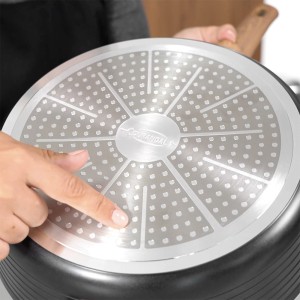 poêle 8-en-1 à fond robuste anti déformation poêle 8-en-1 à fond robuste anti déformation