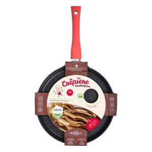 pack poêle à crêpes 26cm en céramique Durandal