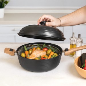 Poêle cocotte 8-en-1 INFINITY Légende en céramique