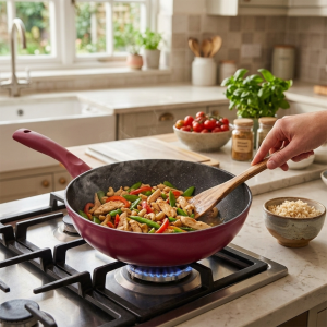 Poêle wok 28cm