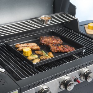 Grand plat de cuisson barbecue