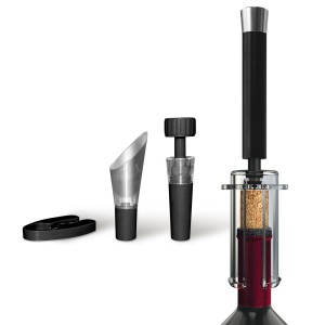 Kit du sommelier Vino Pop avec ouvre-bouteille/tire-bouchon et