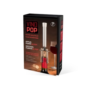 Coffret vin avec ouvre bouteille VINO POP