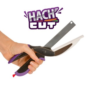 Couteau hachoir 2-en-1 avec planche Hach'cut