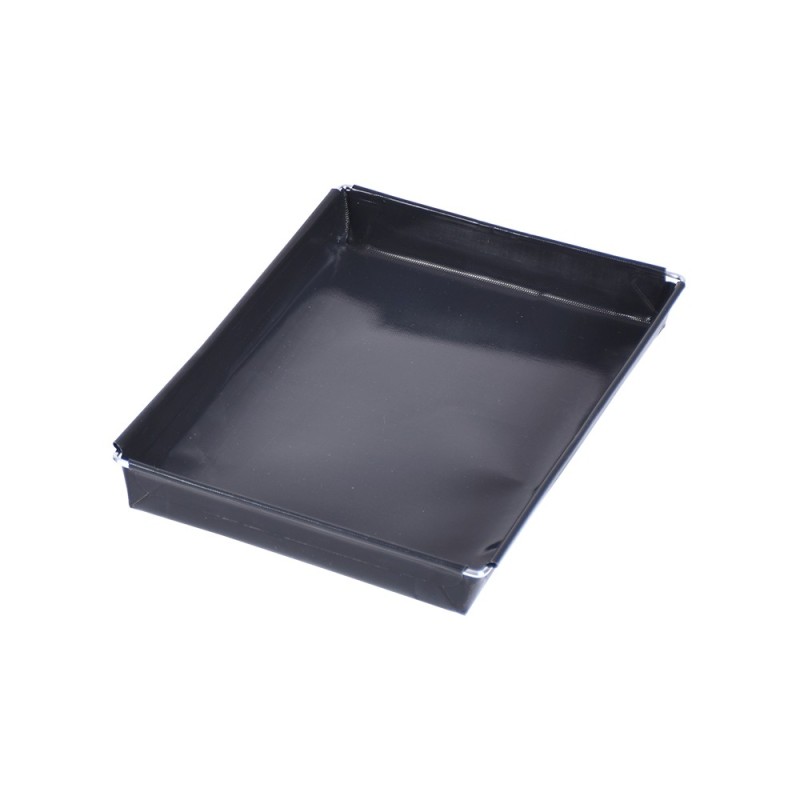 Lot De 2 Plats à Quiche Antiadhésifs 24 Cm Avec Fond Amovible - Moule à Tarte Rond, Acier Au Carbone, Design Ondulé