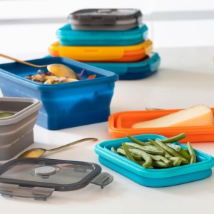 Couvercle en silicone alimentaire extensible