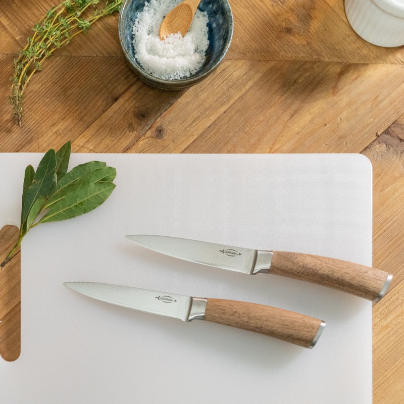 Couteau à Sabot Pour Mouton – Lame Double Tranchant – 3 Couteaux – Acier Inoxydable