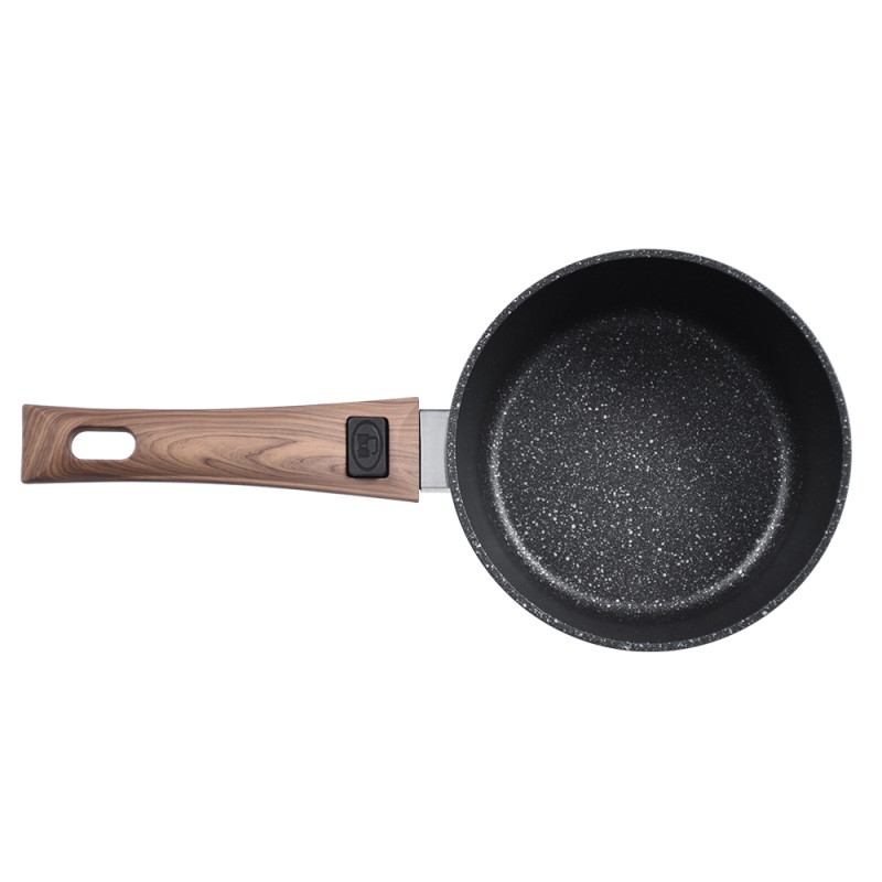 Casserole Antiadhésive 28cm Avec Poignées - Pour Induction, Gaz, électrique - Parfaite Soupes, Pâtes, Sauces