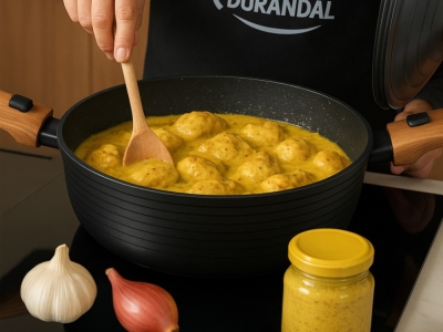 Sauté de poulet sauce moutarde à l’ancienne dans la cocotte INFINITY 8-en-1